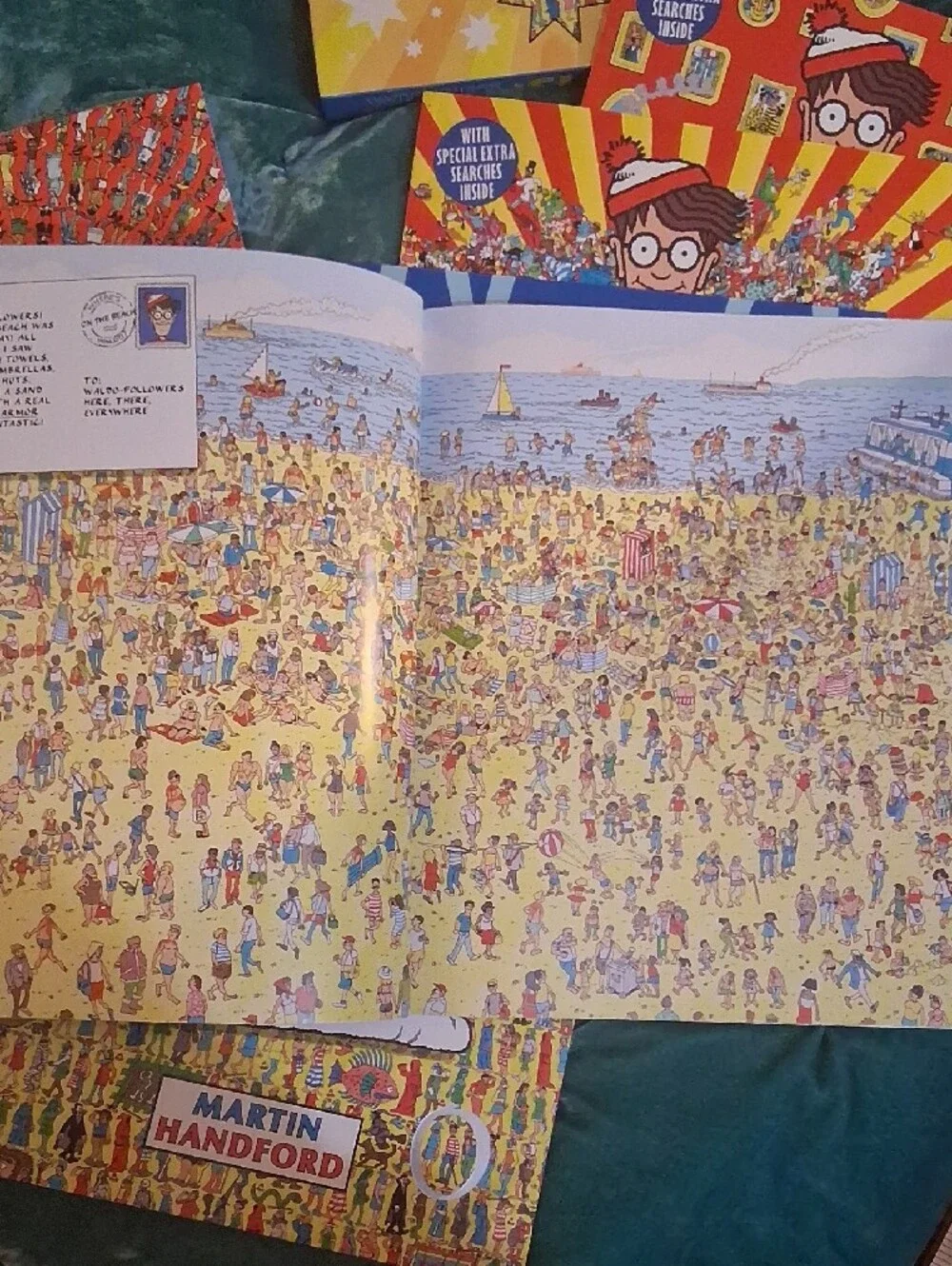 Where's Waldo the Super Six Book Collectoon with Bonus Jigsaw Puzzle - New!